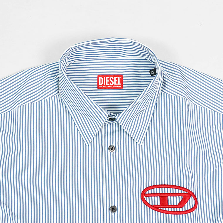 DIESEL メンズ シャツ S SIMPLEY E A14639 0DNAN ブルー系 8EK
