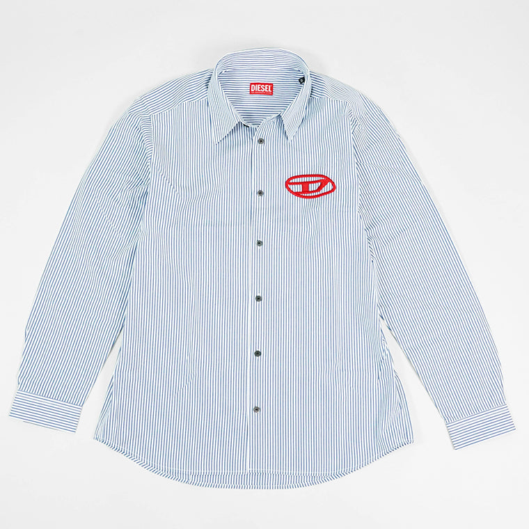 DIESEL メンズ シャツ S SIMPLEY E A14639 0DNAN ブルー系 8EK