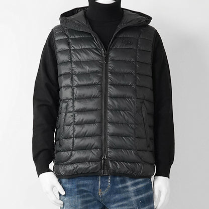 DIESEL メンズ ダウンベスト W TEMPLE JACKET A14718 0BHAZ ブラック 9XX