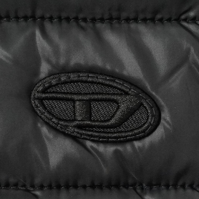 DIESEL メンズ ダウンベスト W TEMPLE JACKET A14718 0BHAZ ブラック 9XX