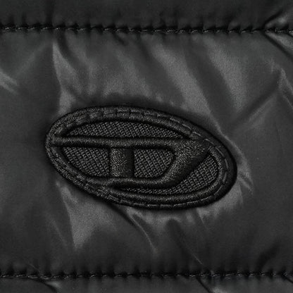 DIESEL メンズ ダウンベスト W TEMPLE JACKET A14718 0BHAZ ブラック 9XX