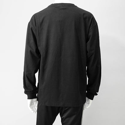 【SUMMER FINAL SALE】 DIESEL メンズ 長袖Tシャツ T BOXT LS LAB A14948 0NIAR ブラック 9XX
