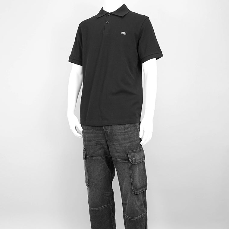 ディーゼル DIESEL メンズ ポロシャツ ブラック ブルー系 – WORLDCLUB1989