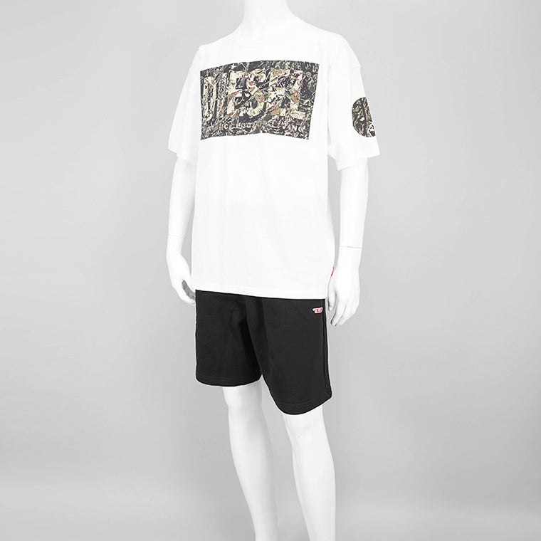 【SUMMER FINAL SALE】 DIESEL メンズ ショートパンツ P BISC D A15059 0GEAD ブラック 9XX