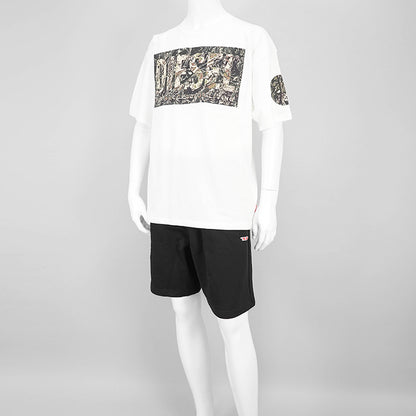【SUMMER FINAL SALE】 DIESEL メンズ ショートパンツ P BISC D A15059 0GEAD ブラック 9XX