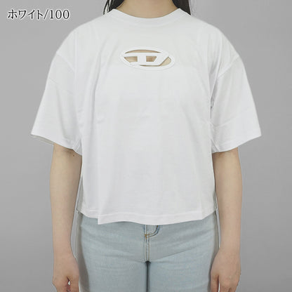 【SUMMER FINAL SALE】 DIESEL レディース Tシャツ T BUXT CROP OD A15096 0NIAX 2カラー
