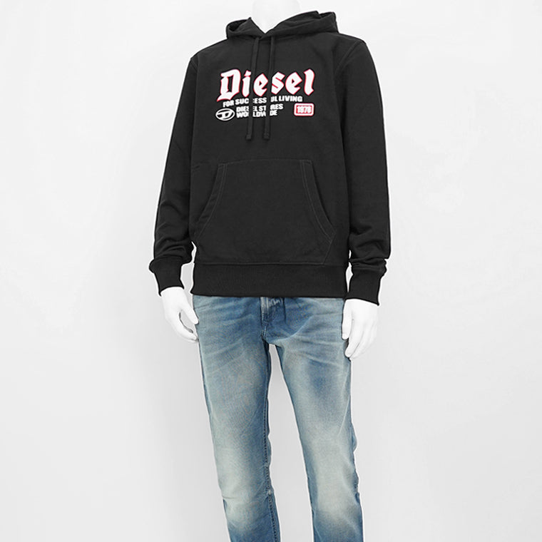 DIESEL メンズ パーカー S GINN HOOD K45 A15723 0HAYT 2カラー