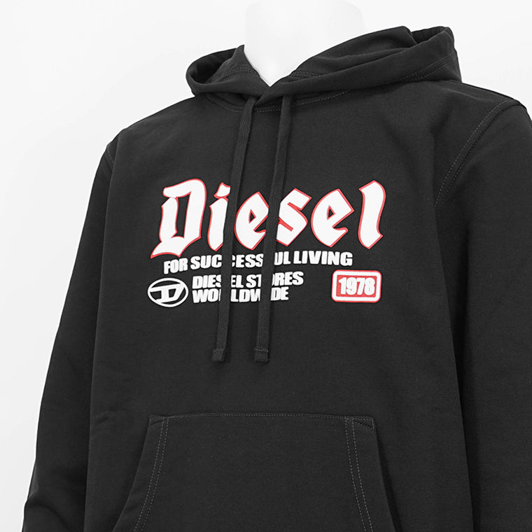 DIESEL メンズ パーカー S GINN HOOD K45 A15723 0HAYT 2カラー