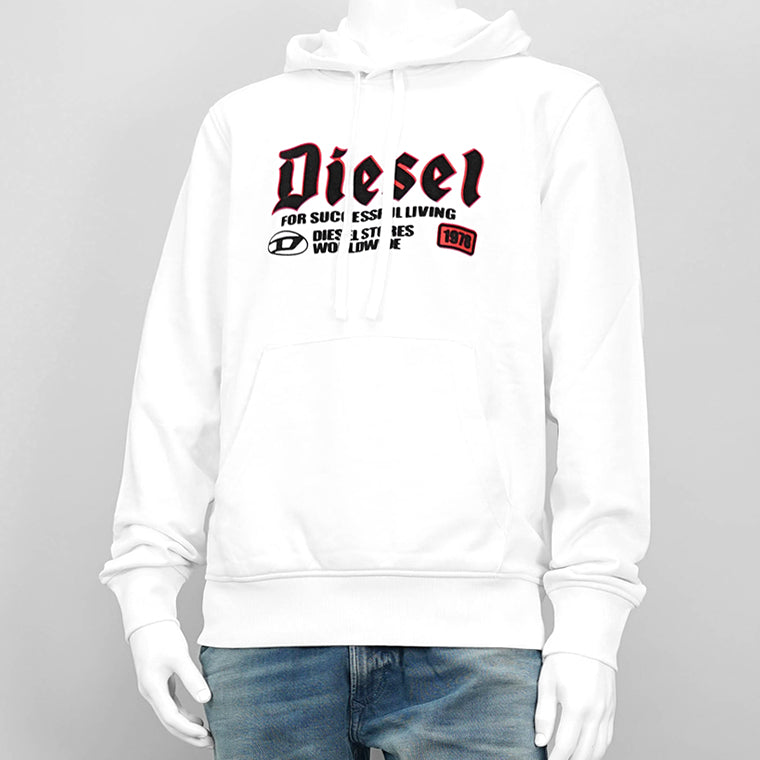 DIESEL メンズ パーカー S GINN HOOD K45 A15723 0HAYT 2カラー