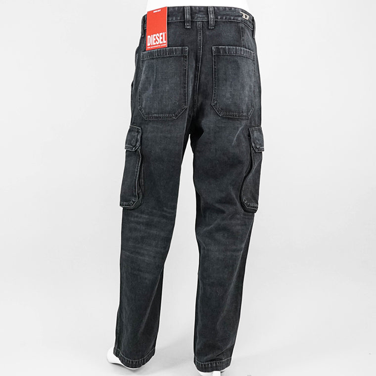 DIESEL メンズ ジーンズ D UTY CARGO A16291 007Z9 ウォッシュブラック 02