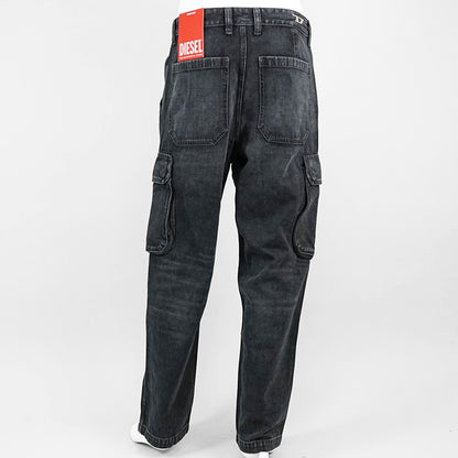DIESEL メンズ ジーンズ D UTY CARGO A16291 007Z9 ウォッシュブラック 02