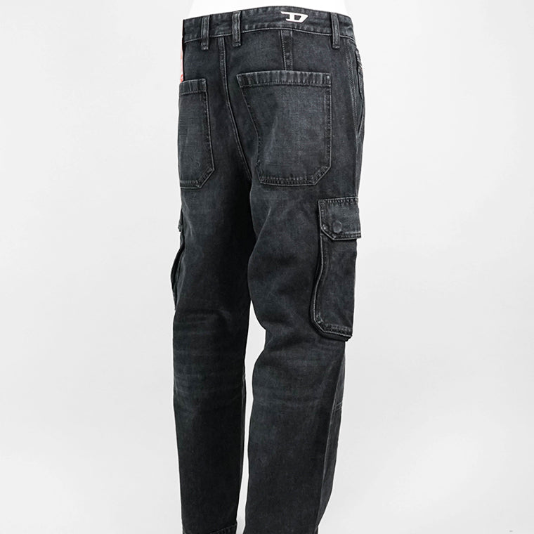 DIESEL メンズ ジーンズ D UTY CARGO A16291 007Z9 ウォッシュブラック 02