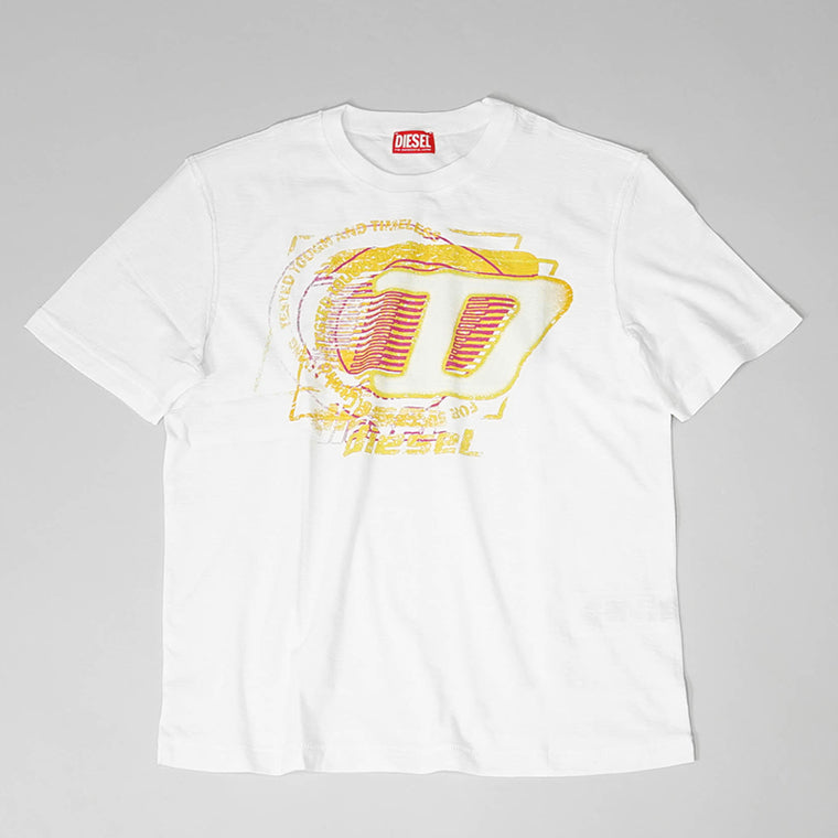 【SUMMER FINAL SALE】 DIESEL メンズ Tシャツ T ADJUST R11 A16430 0QKAP 2カラー