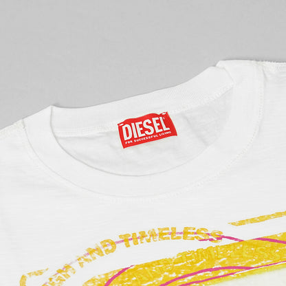 【SUMMER FINAL SALE】 DIESEL メンズ Tシャツ T ADJUST R11 A16430 0QKAP 2カラー