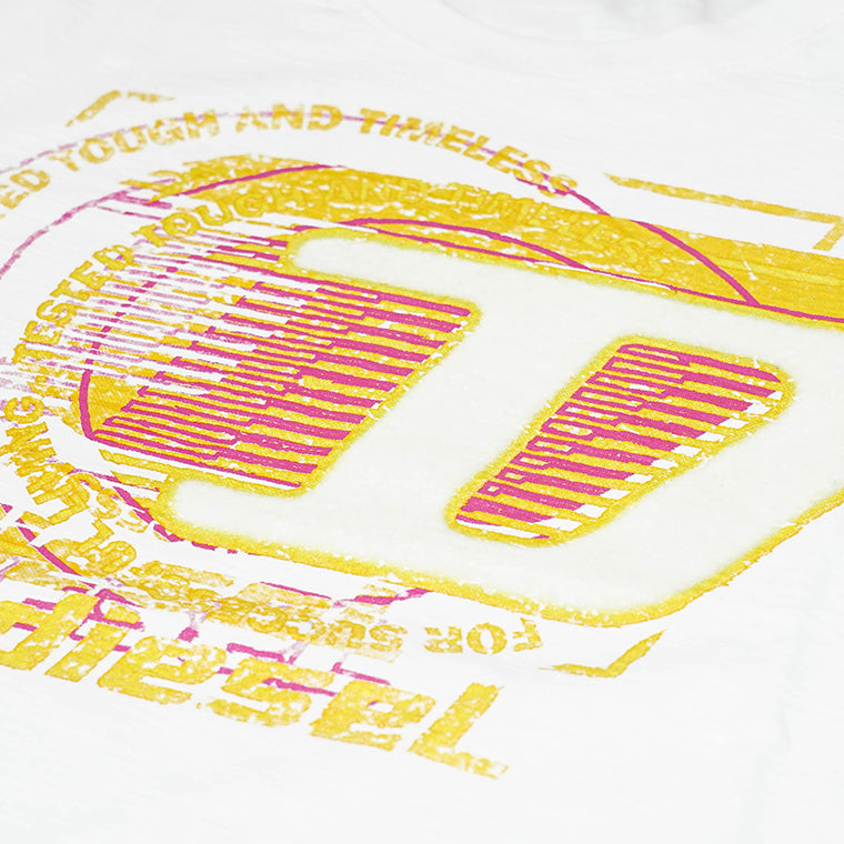 【SUMMER FINAL SALE】 DIESEL メンズ Tシャツ T ADJUST R11 A16430 0QKAP 2カラー