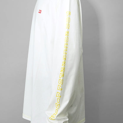 【SUMMER FINAL SALE】 DIESEL メンズ 長袖Tシャツ T CRANE LS R1 A16627 0AKAK オフホワイト 141