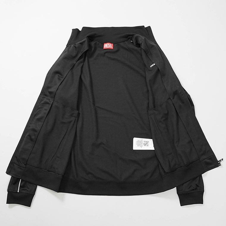 【SUMMER FINAL SALE】 DIESEL メンズ トラックジャケット S RARMERO A16824 0SLBU ブラック 9XX