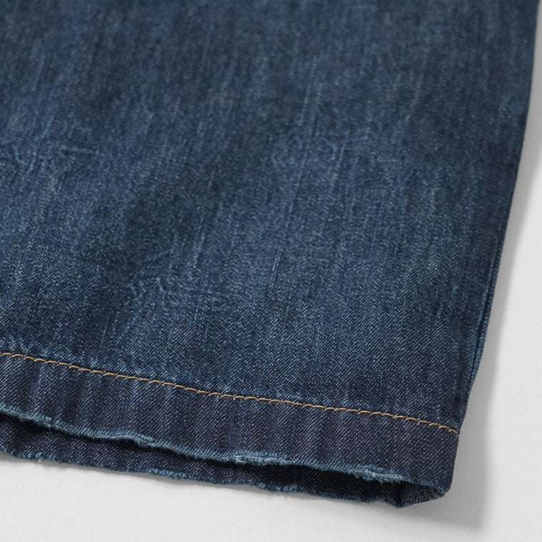 【SUMMER FINAL SALE】 DIESEL メンズ 半袖デニムシャツ D NABIL D A16957 0DBDB ウォッシュブルー 01