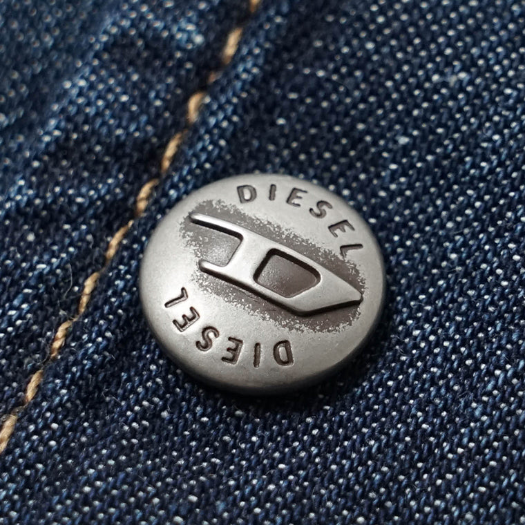 【SUMMER FINAL SALE】 DIESEL メンズ 半袖デニムシャツ D NABIL D A16957 0DBDB ウォッシュブルー 01