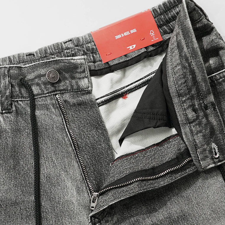 DIESEL メンズ JOGG ジーンズ 2080 D REEL JOGG A17867 068US ウォッシュブラック 02