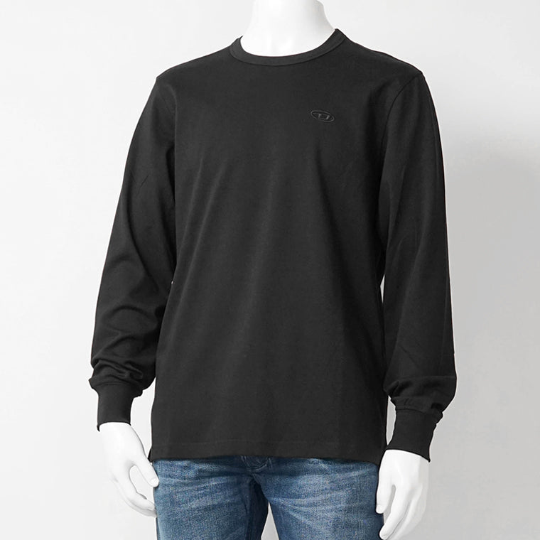 DIESEL ブラック 長袖Tシャツ ディーゼル DIESEL メンズ 長袖Tシャツ ブラック – WORLDCLUB1989