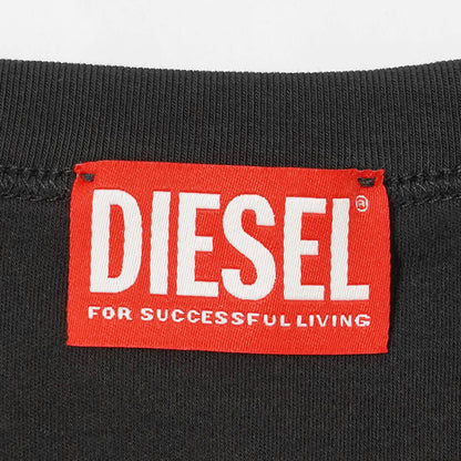 DIESEL メンズ 長袖Tシャツ T ADJUST LS SLITS R17 A18142 0AIJU ブラック 9XX
