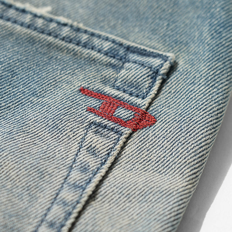 DIESEL メンズ ジーンズ 2024 D MACS A18974 09N30 ウォッシュブルー 01