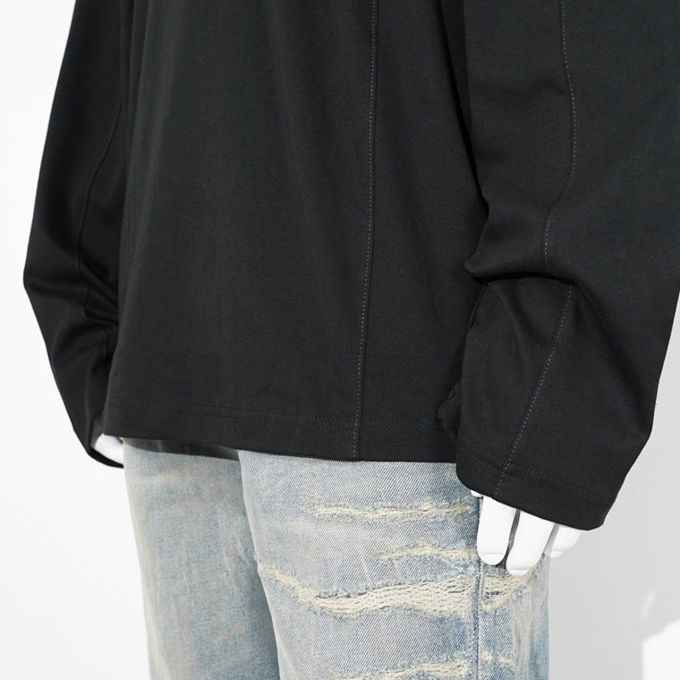 DIESEL メンズ 長袖Tシャツ T BOXT LS INT A19444 0AIJU ブラック 9XX