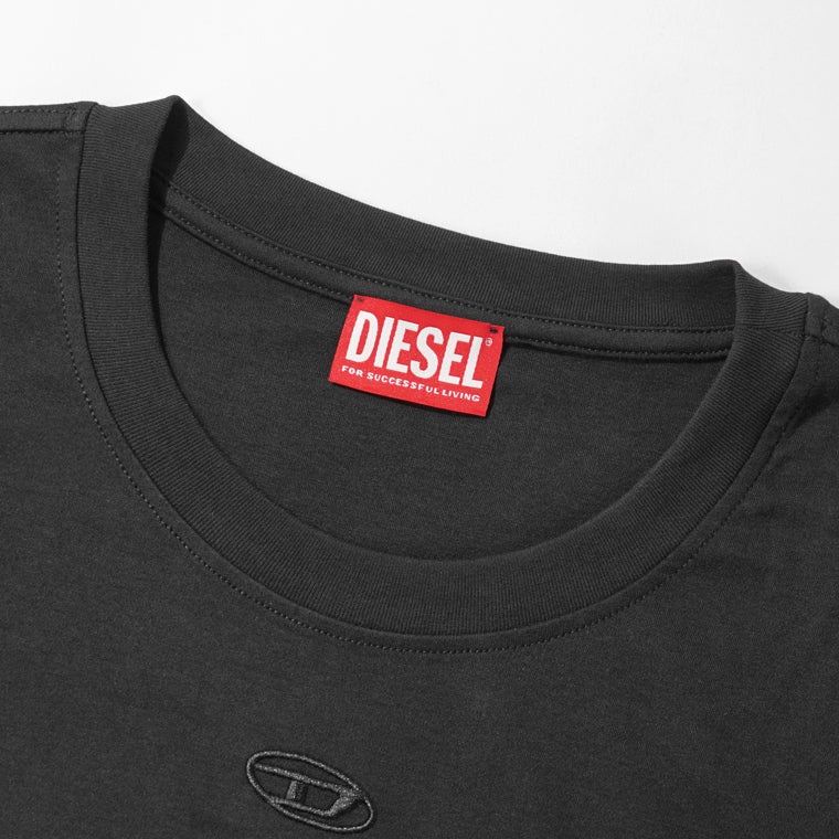 DIESEL メンズ 長袖Tシャツ T BOXT LS INT A19444 0AIJU ブラック 9XX