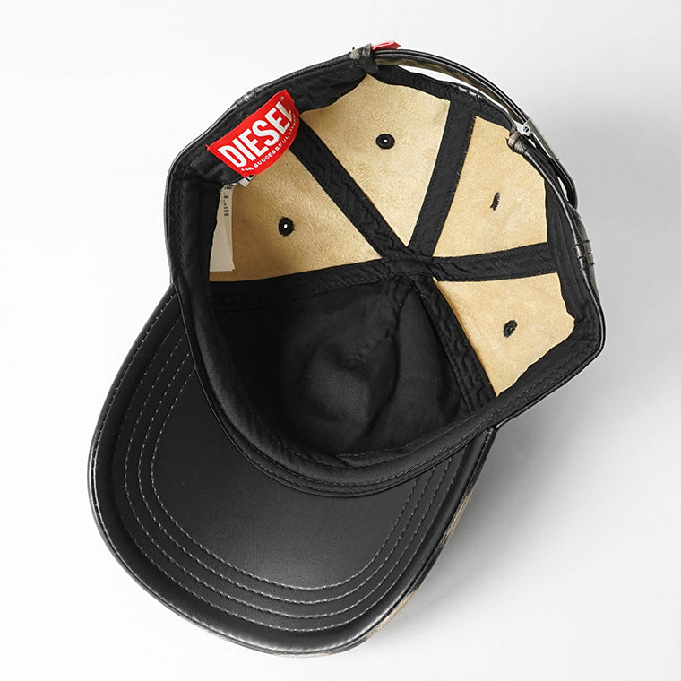 DIESEL メンズ レディース キャップ C HEATHER A19449 0LHBE ブラック 900
