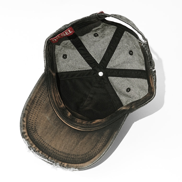 DIESEL メンズ レディース キャップ C SEYMON BLACK A19777 0DGAV ウォッシュブラック 02