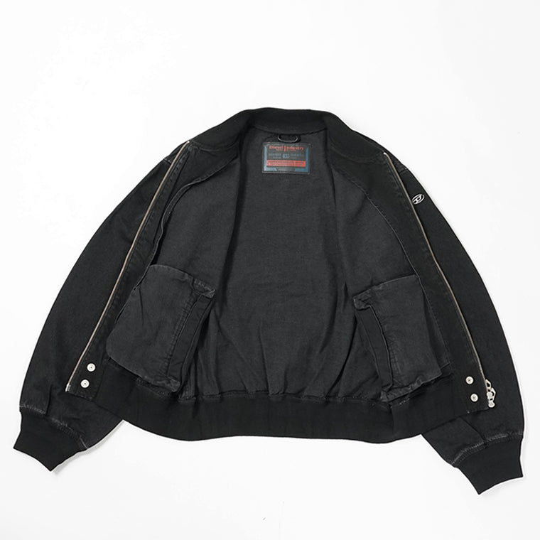 DIESEL メンズ デニムジャケット D GUZ A19882 0BEBQ ウォッシュブラック 02