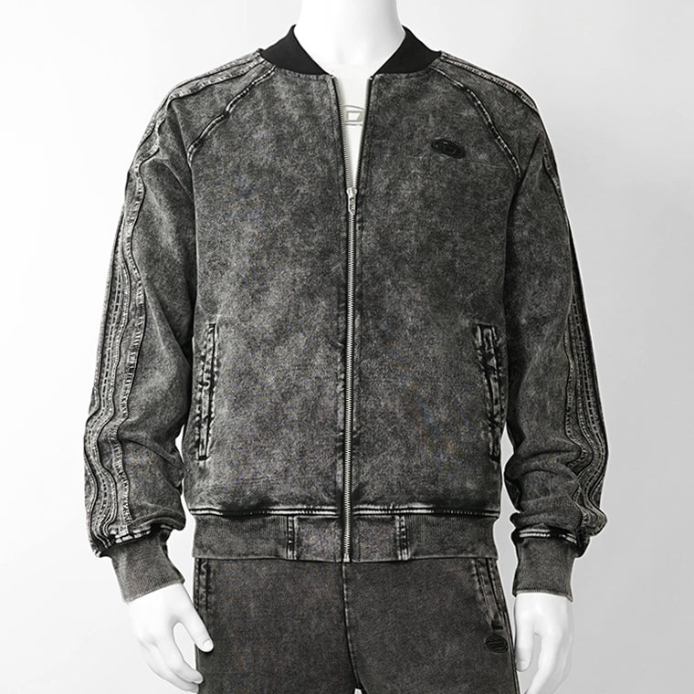 DIESEL メンズ トラックジャケット S ALT A19938 0DCCJ ウォッシュブラック 02A