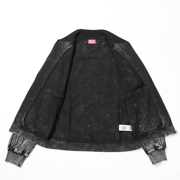 DIESEL メンズ トラックジャケット S ALT A19938 0DCCJ ウォッシュブラック 02A