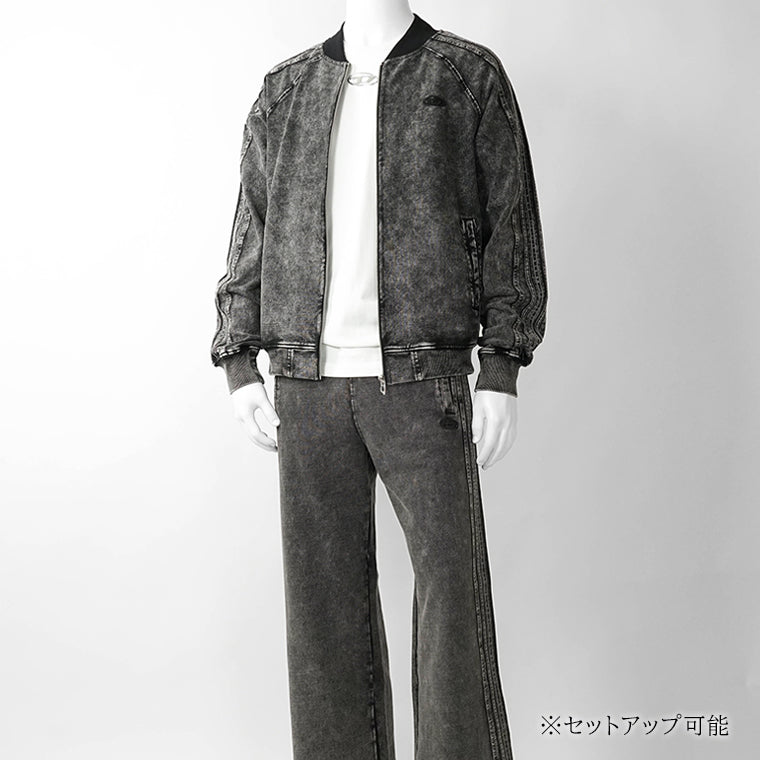 DIESEL メンズ トラックジャケット S ALT A19938 0DCCJ ウォッシュブラック 02A
