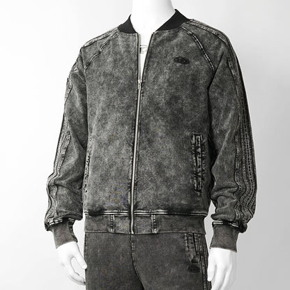 DIESEL メンズ トラックジャケット S ALT A19938 0DCCJ ウォッシュブラック 02A