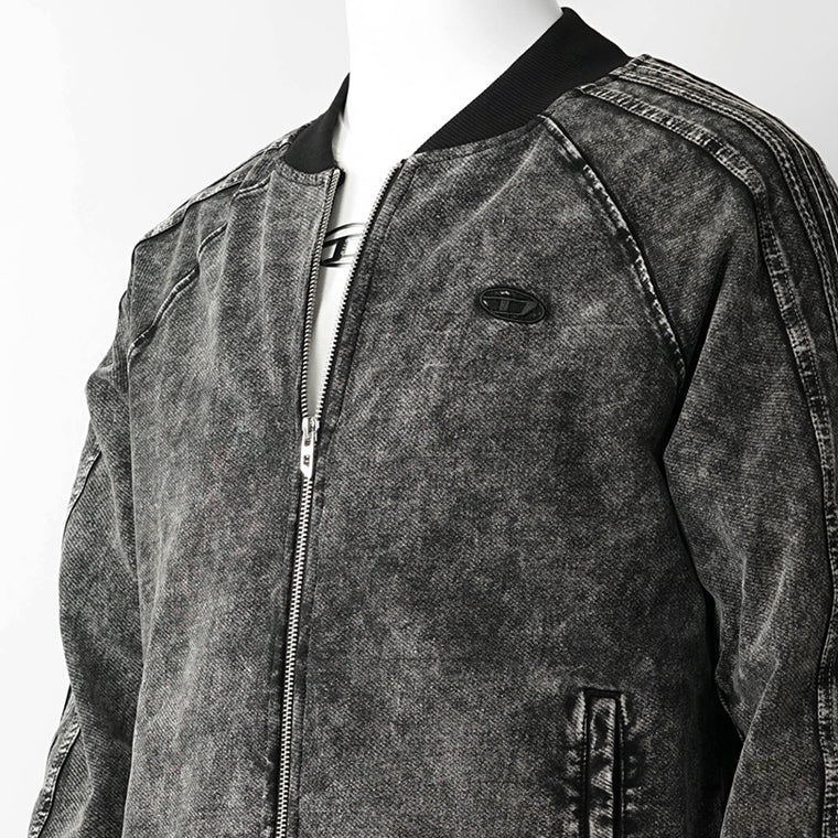 DIESEL メンズ トラックジャケット S ALT A19938 0DCCJ ウォッシュブラック 02A