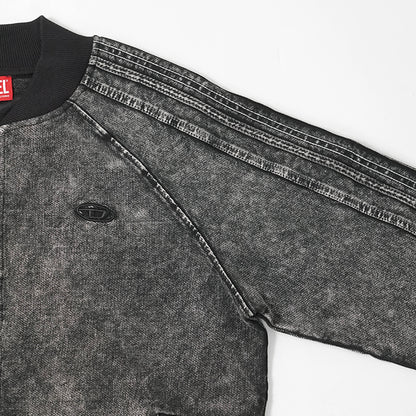 DIESEL メンズ トラックジャケット S ALT A19938 0DCCJ ウォッシュブラック 02A