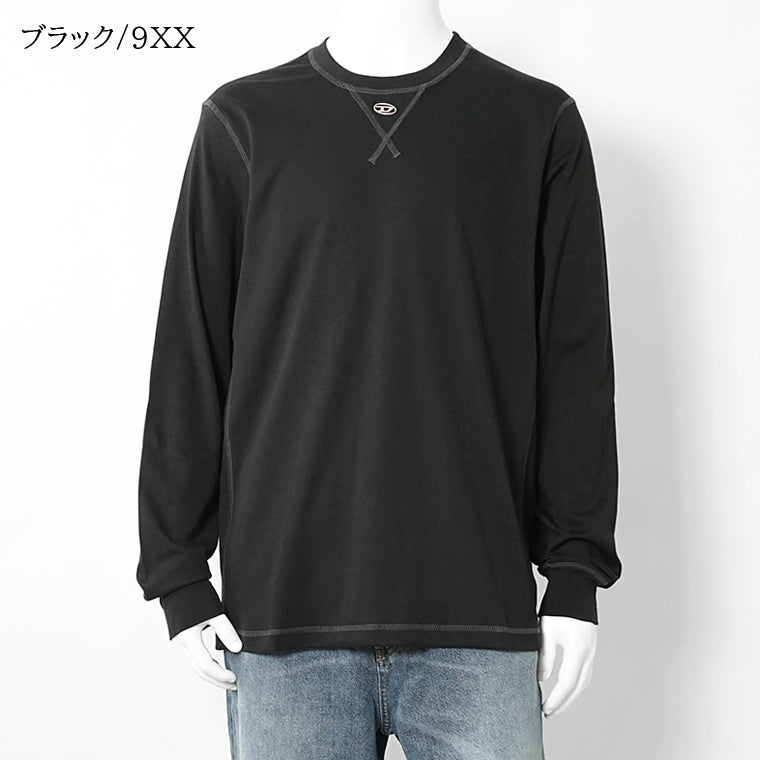 DIESEL メンズ 長袖Tシャツ T MADJUST LS TR A19967 3カラー