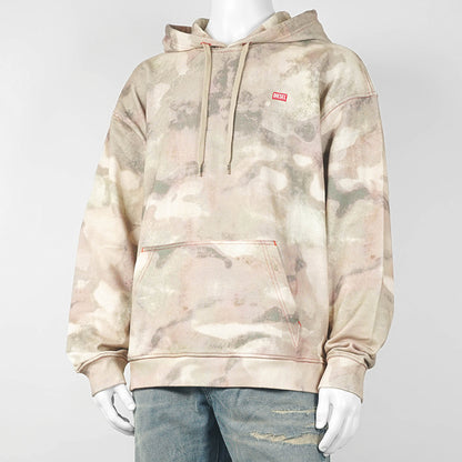 【2026SS SUMMER SALE】 DIESEL メンズ パーカー S BOXT HOOD V1 A20216 0WFCX カモフラベージュ 5DGA