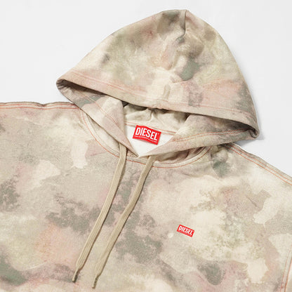 【2026SS SUMMER SALE】 DIESEL メンズ パーカー S BOXT HOOD V1 A20216 0WFCX カモフラベージュ 5DGA