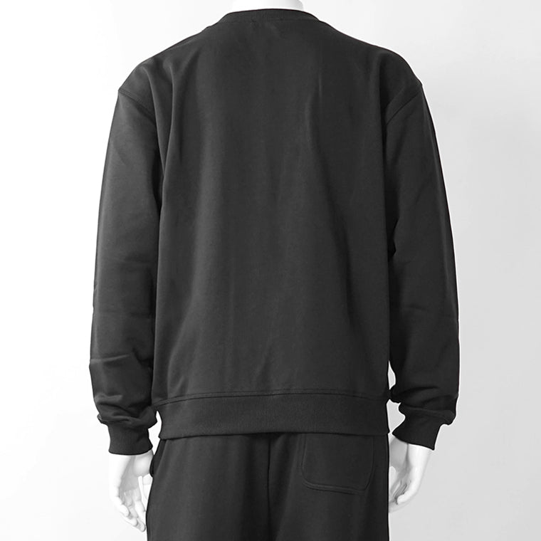 DIESEL メンズ スウェットシャツ S NORM IOD A20446 0BKBW ブラック 900
