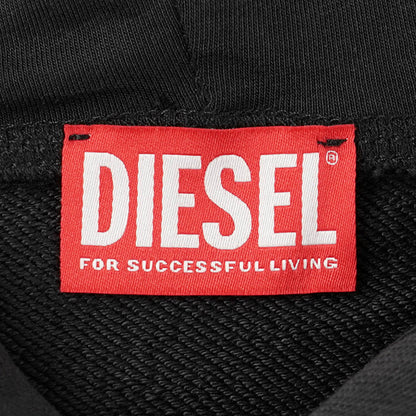 DIESEL メンズ パーカー S NORM HOOD IOD A20447 0BKBW ブラック 900