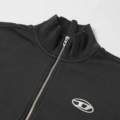 DIESEL メンズ トラックジャケット S GINN ZIP IOD A21873 0BKBW ブラック 900