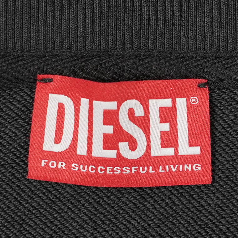 DIESEL メンズ トラックジャケット S GINN ZIP IOD A21873 0BKBW ブラック 900