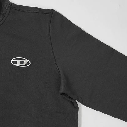 DIESEL メンズ トラックジャケット S GINN ZIP IOD A21873 0BKBW ブラック 900