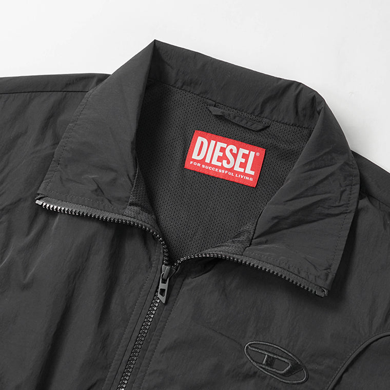 DIESEL メンズ ブルゾン J FIVE WRD AKAD A21981 0AKAD ブラック 9XX
