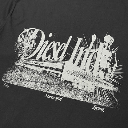 【2026SS SUMMER SALE】DIESEL メンズ Tシャツ T BOGGY V2 A22481 0PLAT 2カラー