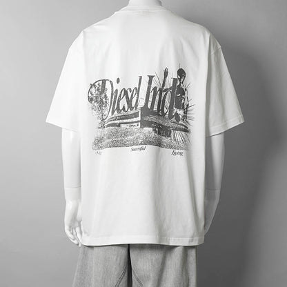 【2026SS SUMMER SALE】DIESEL メンズ Tシャツ T BOGGY V2 A22481 0PLAT 2カラー