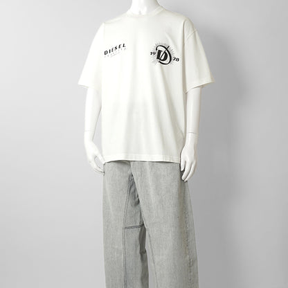 【2026SS SUMMER SALE】DIESEL メンズ Tシャツ T BOGGY V6 A22505 0WICU 2カラー